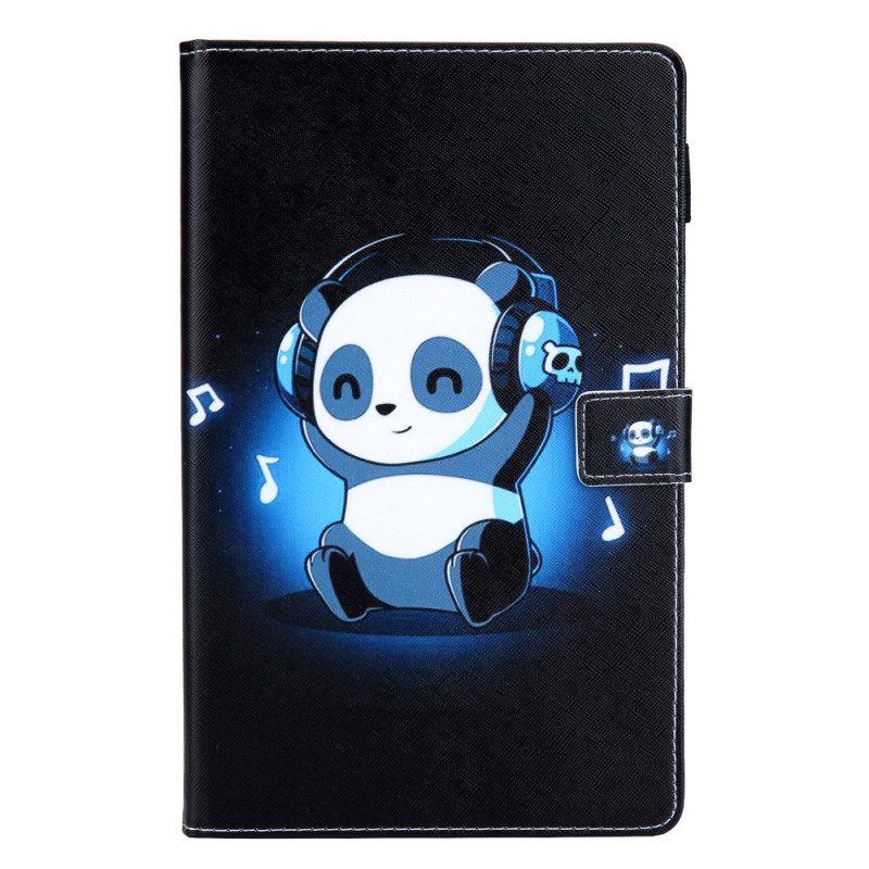 Folio-fodral För Samsung Galaxy Tab A8 Funky Panda