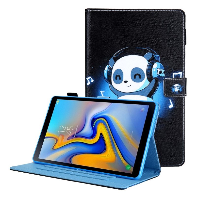 Folio-fodral För Samsung Galaxy Tab A8 Funky Panda