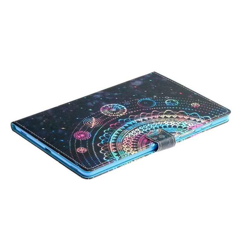 Folio-fodral För Samsung Galaxy Tab S5e Mandala Art Series