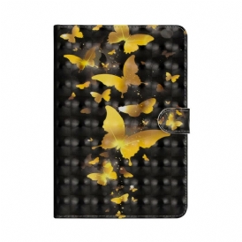 Folio-fodral För Samsung Galaxy Tab S5e Unika Fjärilar