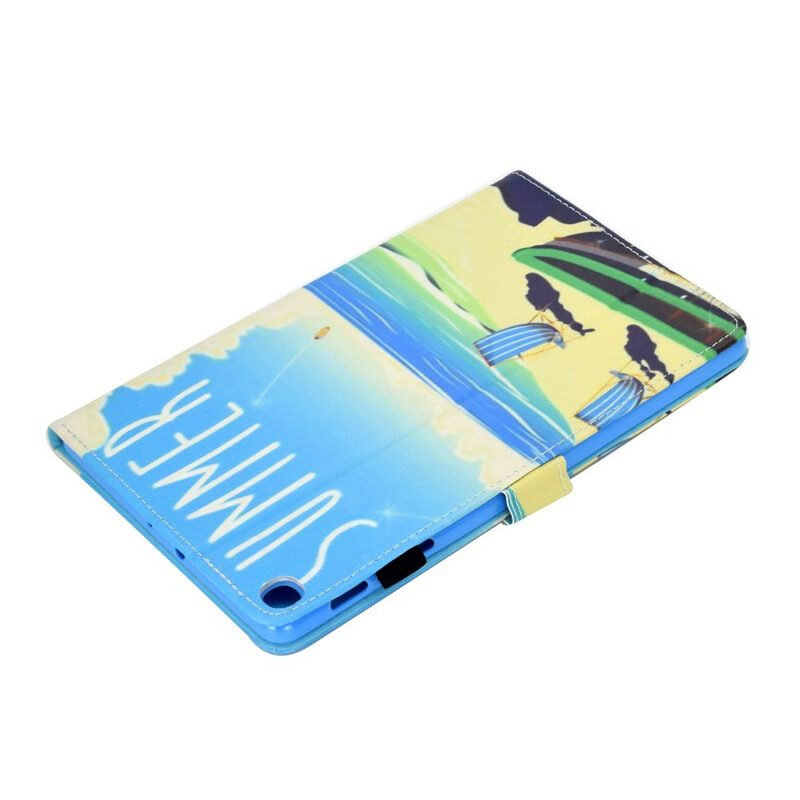 Folio-fodral För Samsung Galaxy Tab S6 Lite Strand