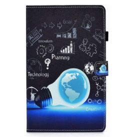 Folio-fodral För Samsung Galaxy Tab S7 / Tab S8 Brainstorm