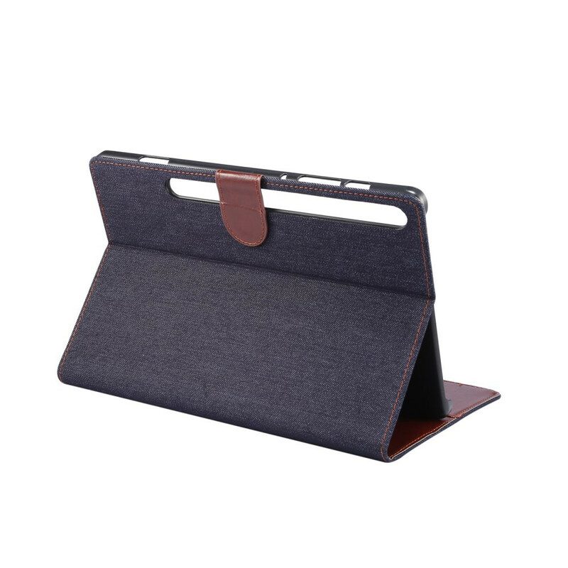 Folio-fodral För Samsung Galaxy Tab S7 / Tab S8 Jeans