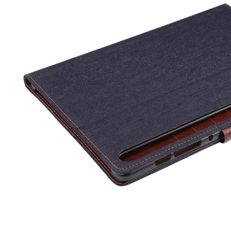Folio-fodral För Samsung Galaxy Tab S7 / Tab S8 Jeans