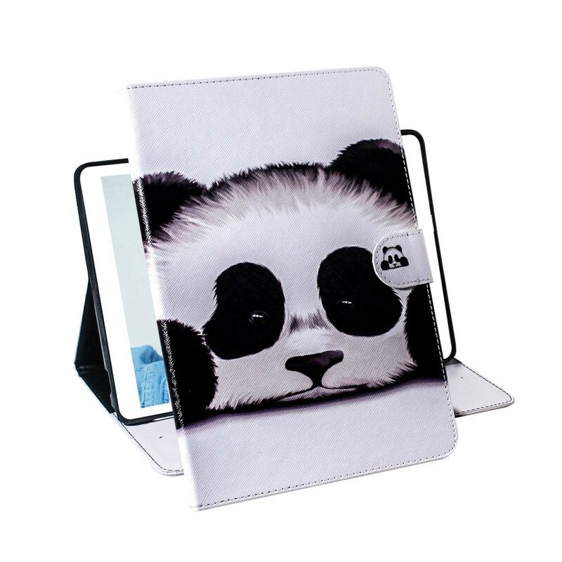 Folio-fodral För Samsung Galaxy Tab S7 / Tab S8 Pandahuvud