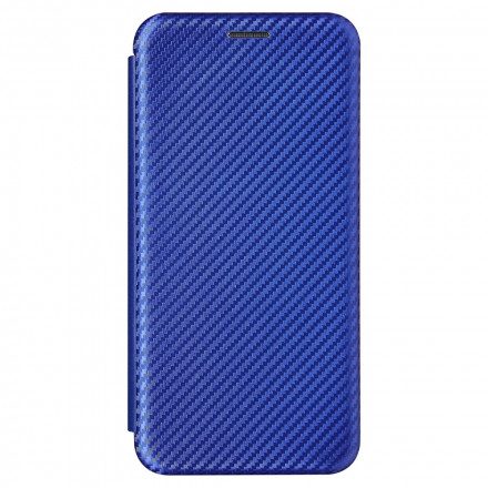 Folio-fodral För Samsung Galaxy XCover 5 Läderfodral Kolfiber