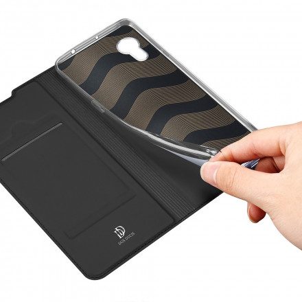 Folio-fodral För Samsung Galaxy XCover 5 Läderfodral Skin Pro Dux Ducis