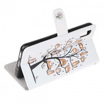 Folio-fodral För Samsung Galaxy XCover 5 Med Kedjar Funky Cats With Strap