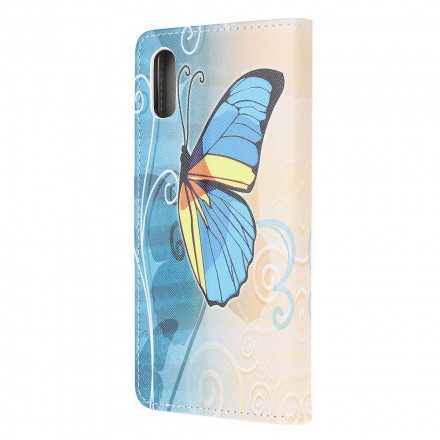 Folio-fodral För Samsung Galaxy XCover 5 Suveräna Fjärilar
