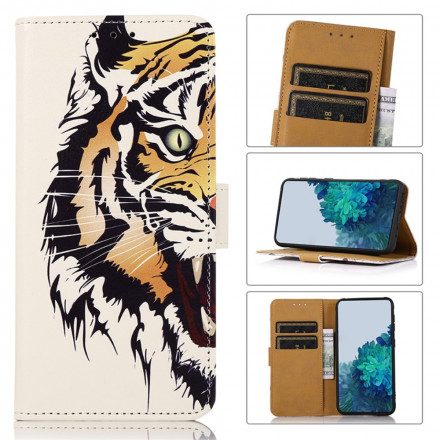 Folio-fodral För Samsung Galaxy XCover 5 Väldig Tiger