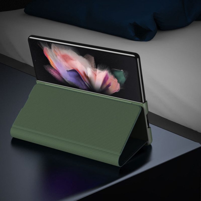 Folio-fodral För Samsung Galaxy Z Fold 4 Läderfodral Kefka