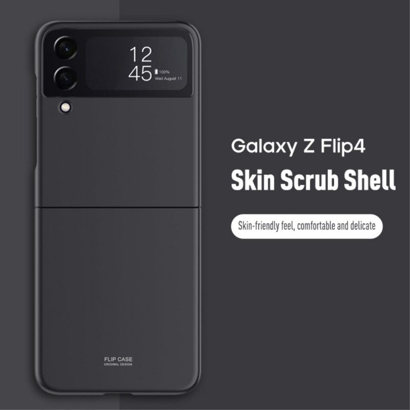 Folio-fodral Mobilskal För Samsung Galaxy Z Flip 4 Läderfodral Styv Klassiker