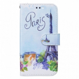 Folio-fodral Samsung Galaxy A13 5G / A04s Måla Paris