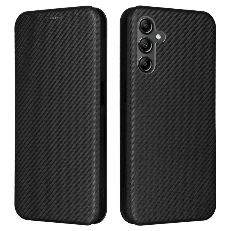Folio-fodral Samsung Galaxy A15 Telefonfodral Klassisk Kolfiber