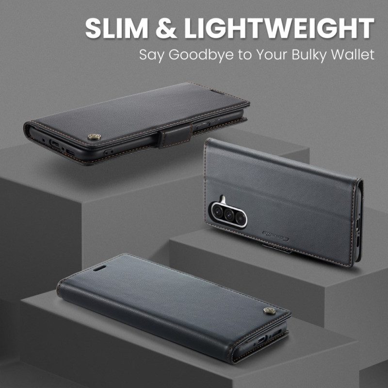 Folio-fodral Samsung Galaxy A17 4g / 5g Caseme Rfid-blockerande