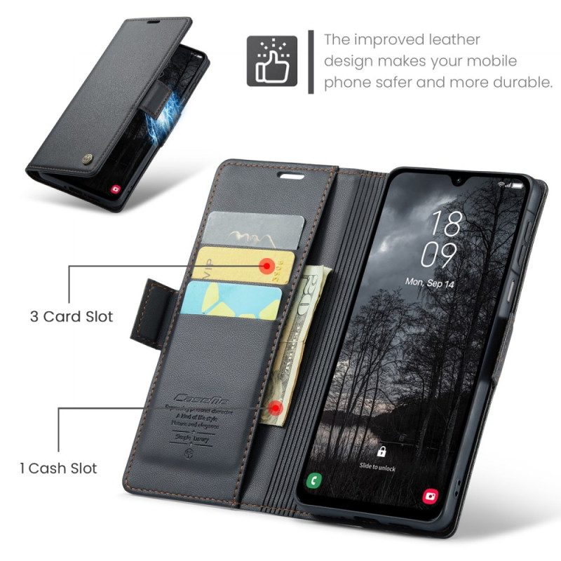 Folio-fodral Samsung Galaxy A17 4g / 5g Caseme Rfid-blockerande