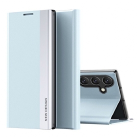 Folio-fodral Samsung Galaxy A54 5G Läderfodral Ny Design