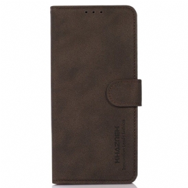 Folio-fodral Samsung Galaxy M13 Läderimitation Khazneh