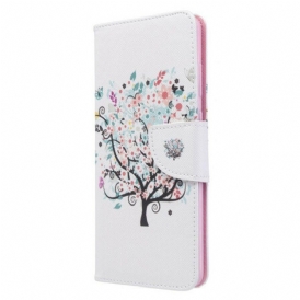 Folio-fodral Samsung Galaxy S20 Plus / S20 Plus 5G Blommande Träd