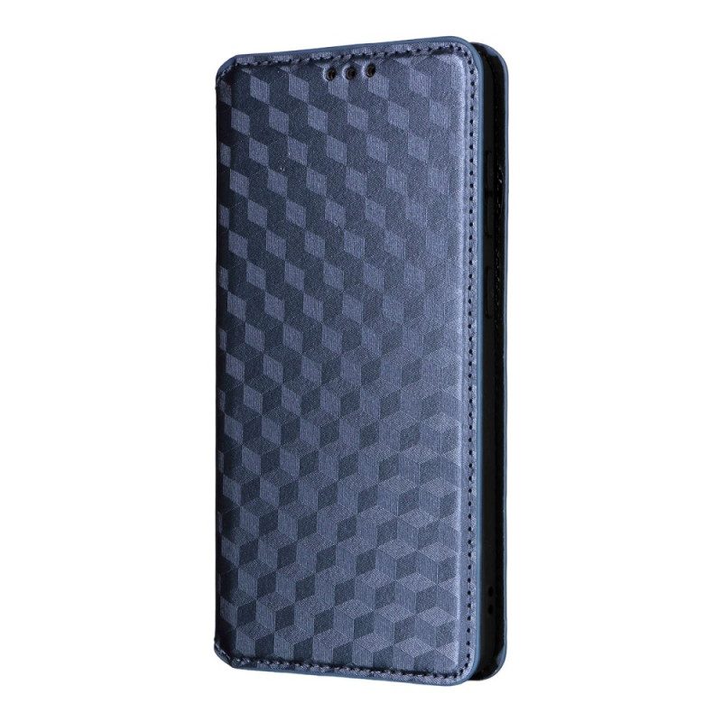 Folio-fodral Samsung Galaxy S25 5g Edge 3d-kuber