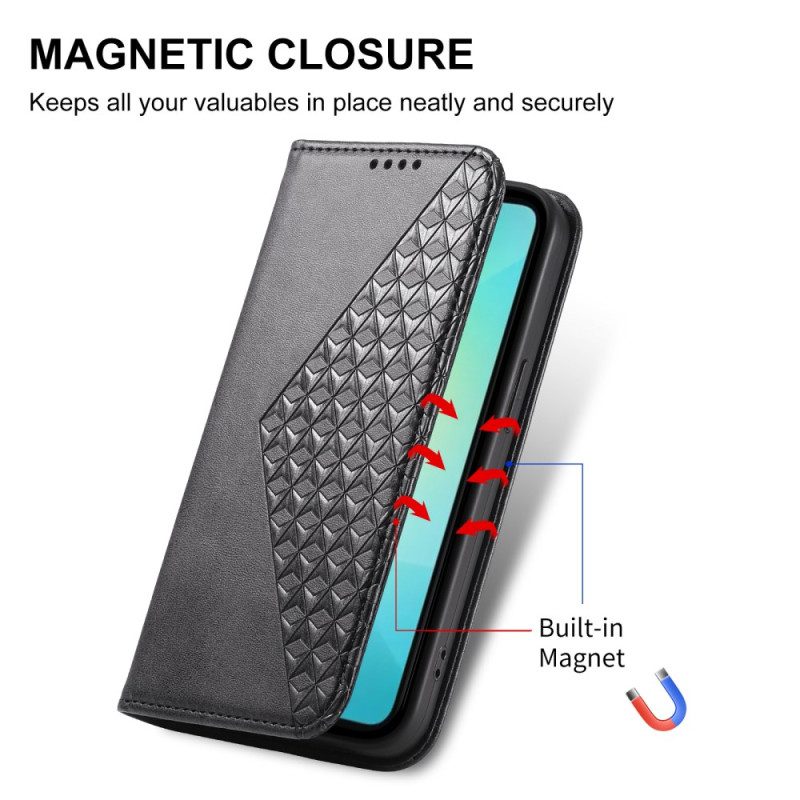Folio-fodral Samsung Galaxy S25 5g Edge Diamantmönsterrem