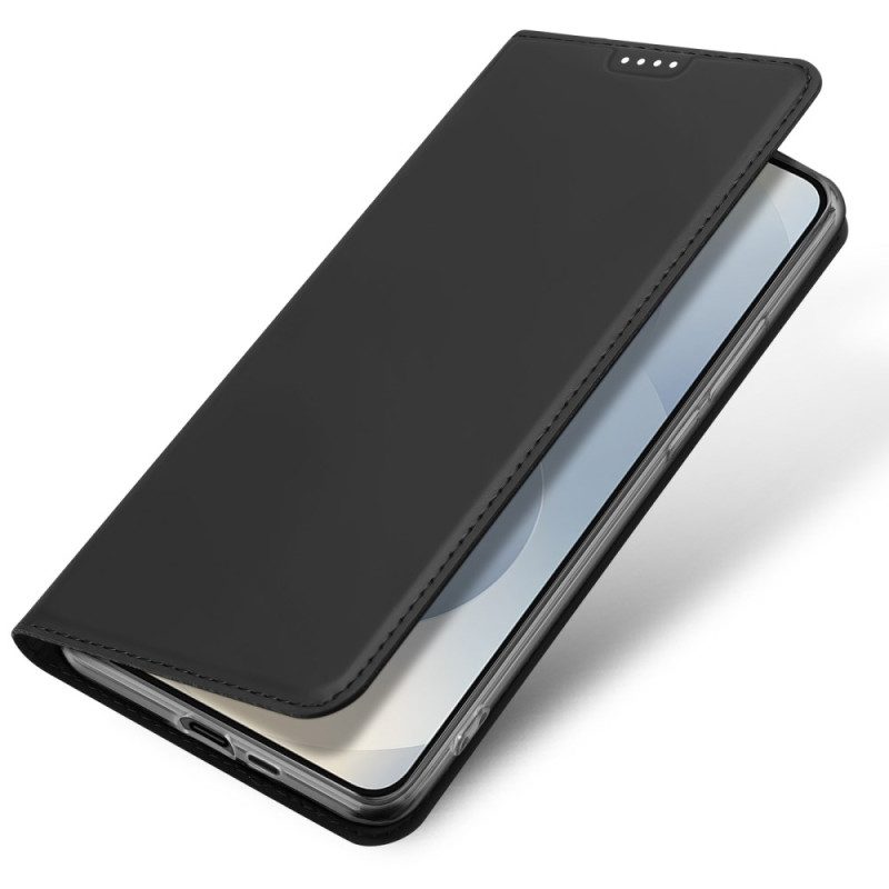 Folio-fodral Samsung Galaxy S25 5g Edge Dux Ducis Pro-seriens Skal