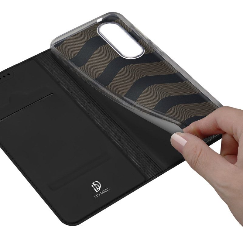Folio-fodral Samsung Galaxy S25 5g Edge Dux Ducis Pro-seriens Skal