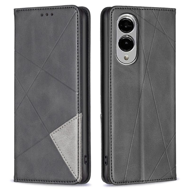 Folio-fodral Samsung Galaxy S25 5g Edge Geometriskt Mönster