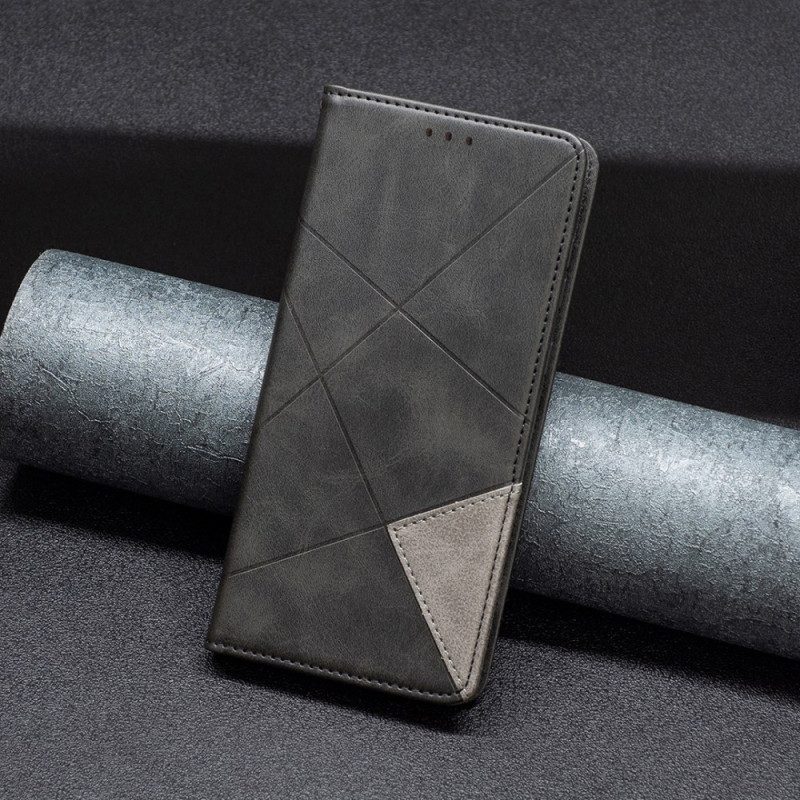 Folio-fodral Samsung Galaxy S25 5g Edge Geometriskt Mönster