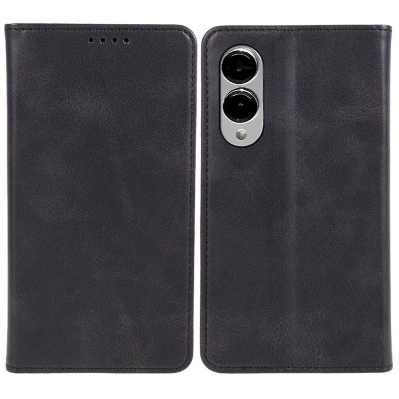 Folio-fodral Samsung Galaxy S25 5g Edge Konstläder