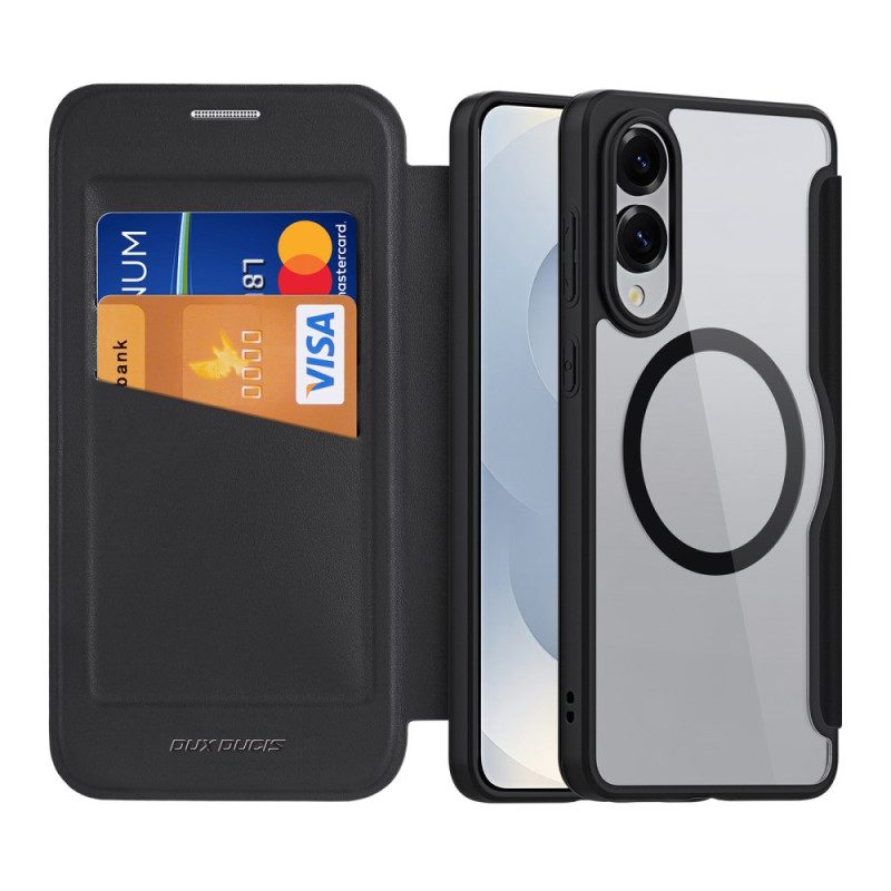 Folio-fodral Samsung Galaxy S25 5g Edge Telefonfodral Dux Ducis Pro-seriens Skal X