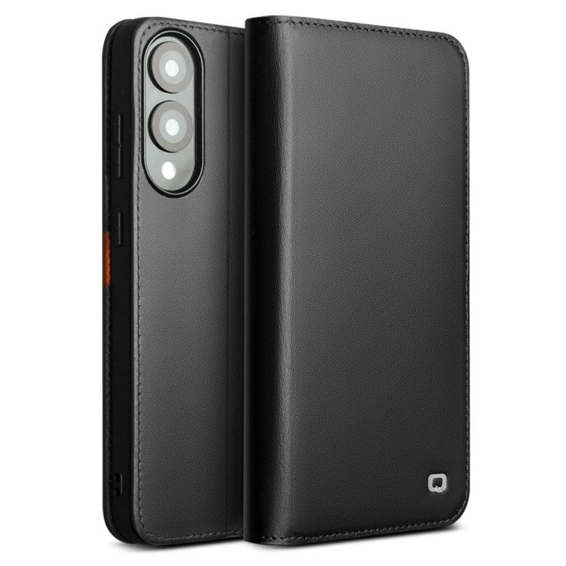Folio-fodral Samsung Galaxy S25 5g Edge Telefonfodral Prestige Qialino-plånbok
