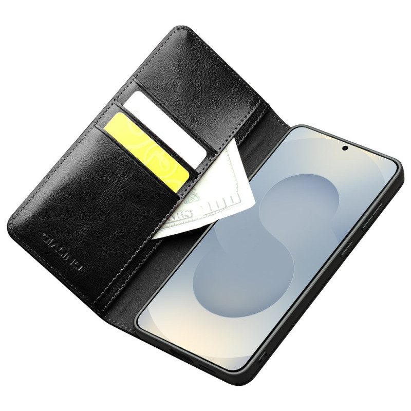 Folio-fodral Samsung Galaxy S25 5g Edge Telefonfodral Qialino