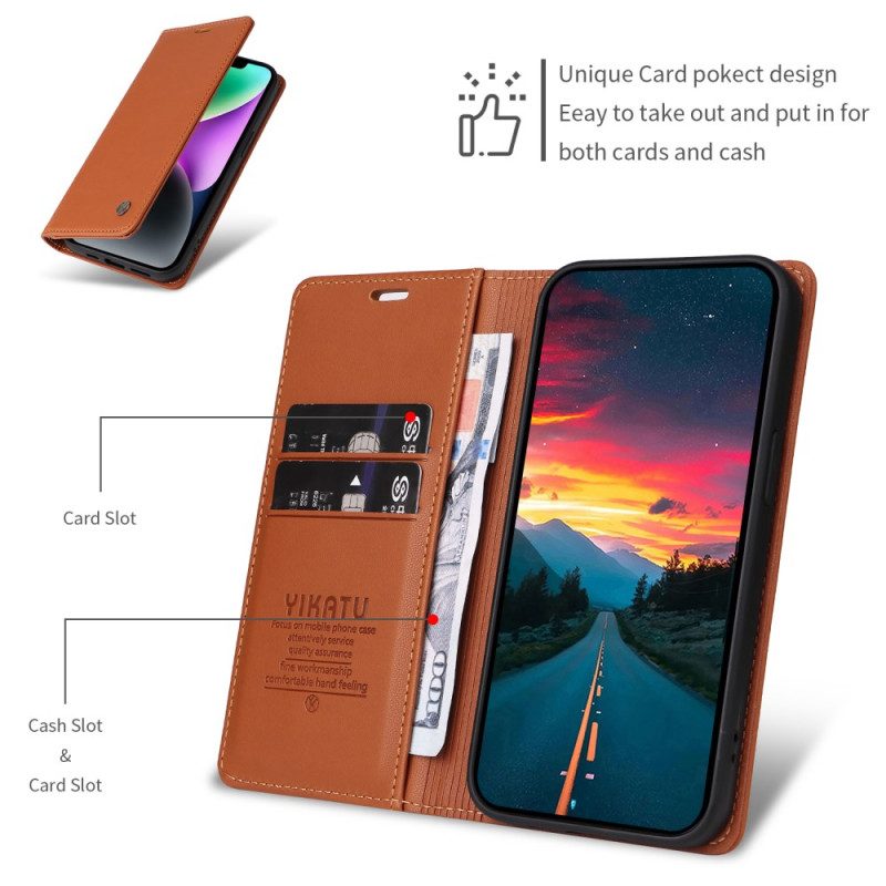 Folio-fodral Samsung Galaxy S25 5g Edge Yikatu