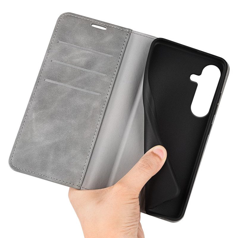 Folio-fodral Samsung Galaxy S25 5g Klassisk Konstläder