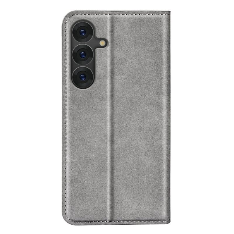 Folio-fodral Samsung Galaxy S25 5g Klassisk Konstläder
