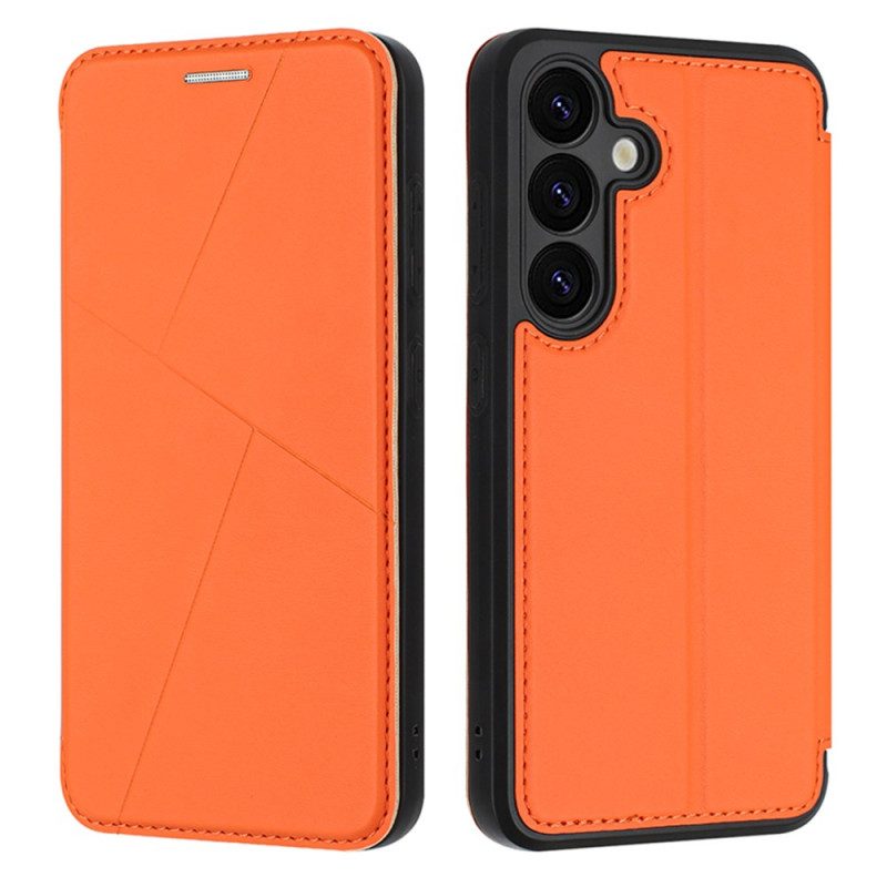 Folio-fodral Samsung Galaxy S25 5g Magnetlås Och Kortfack