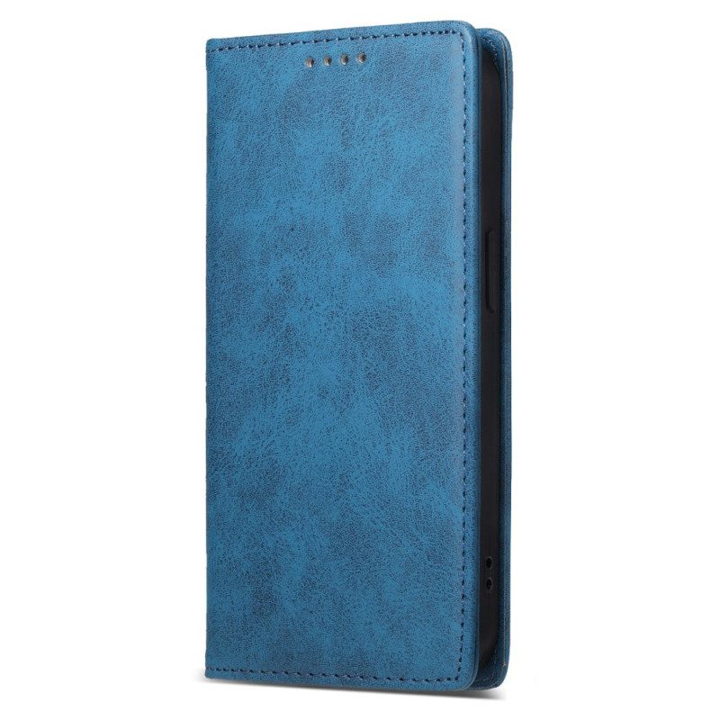 Folio-fodral Samsung Galaxy S25 5g Rfid-blockerande Lädereffekt