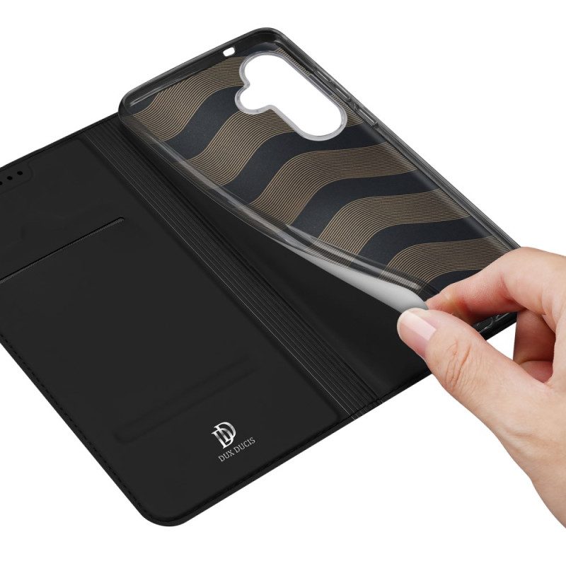 Folio-fodral Samsung Galaxy S25 5g Telefonfodral Dux Ducis Pro Series Skin