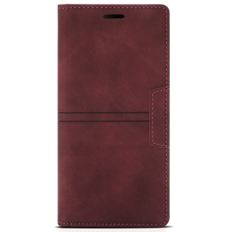 Folio-fodral Samsung Galaxy S25 5g Telefonfodral Stiliserad