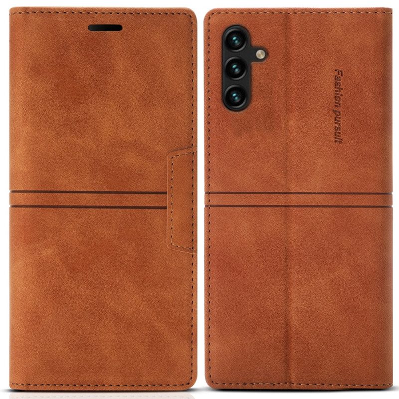 Folio-fodral Samsung Galaxy S25 5g Telefonfodral Stiliserad