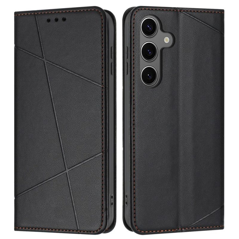 Folio-fodral Samsung Galaxy S25 Fe Linjer