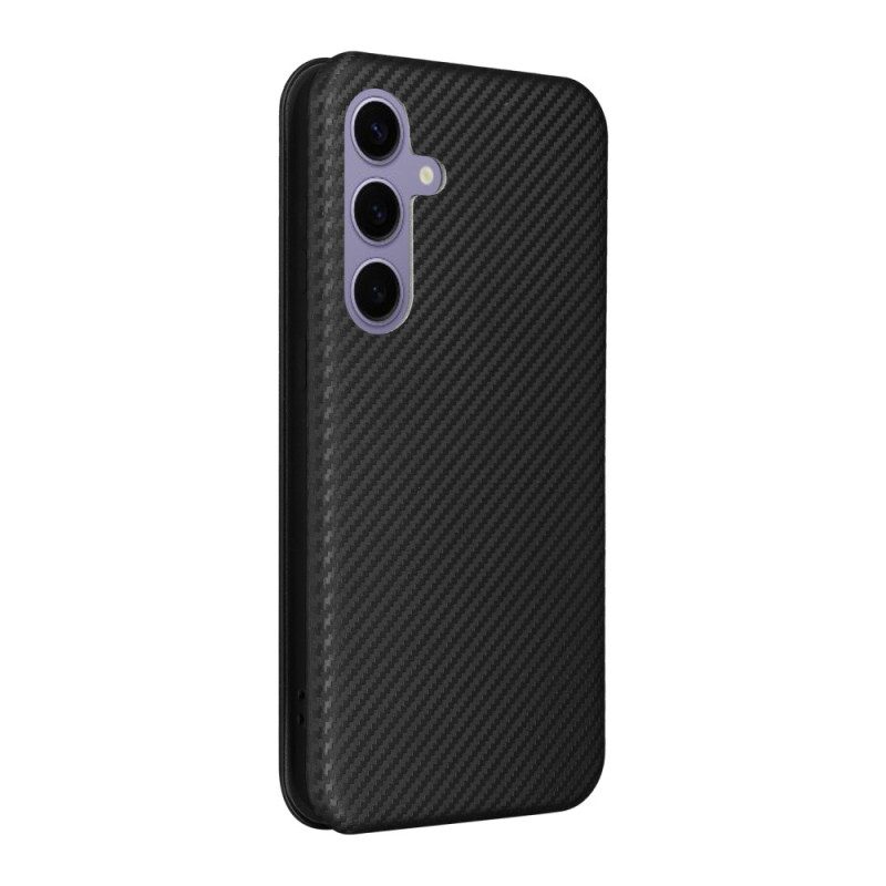 Folio-fodral Samsung Galaxy S25 Fe Telefonfodral Kolfiber