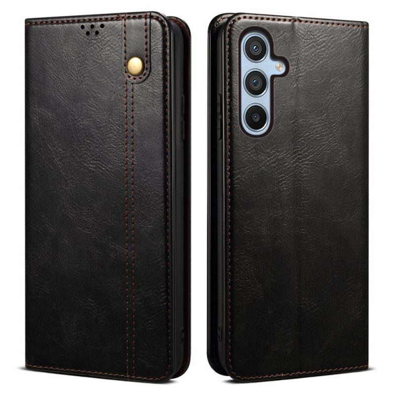 Folio-fodral Samsung Galaxy S25 Fe Telefonfodral Vaxat Konstläder