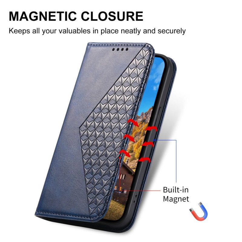 Folio-fodral Samsung Galaxy S25 Plus 5g Kalvskinnsstruktur