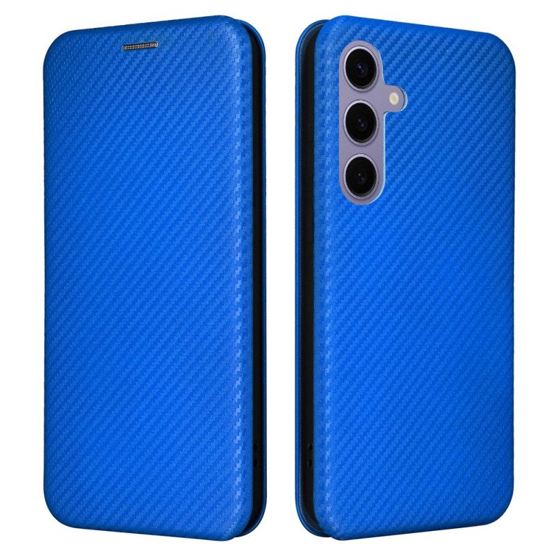 Folio-fodral Samsung Galaxy S25 Plus 5g Kolfiber
