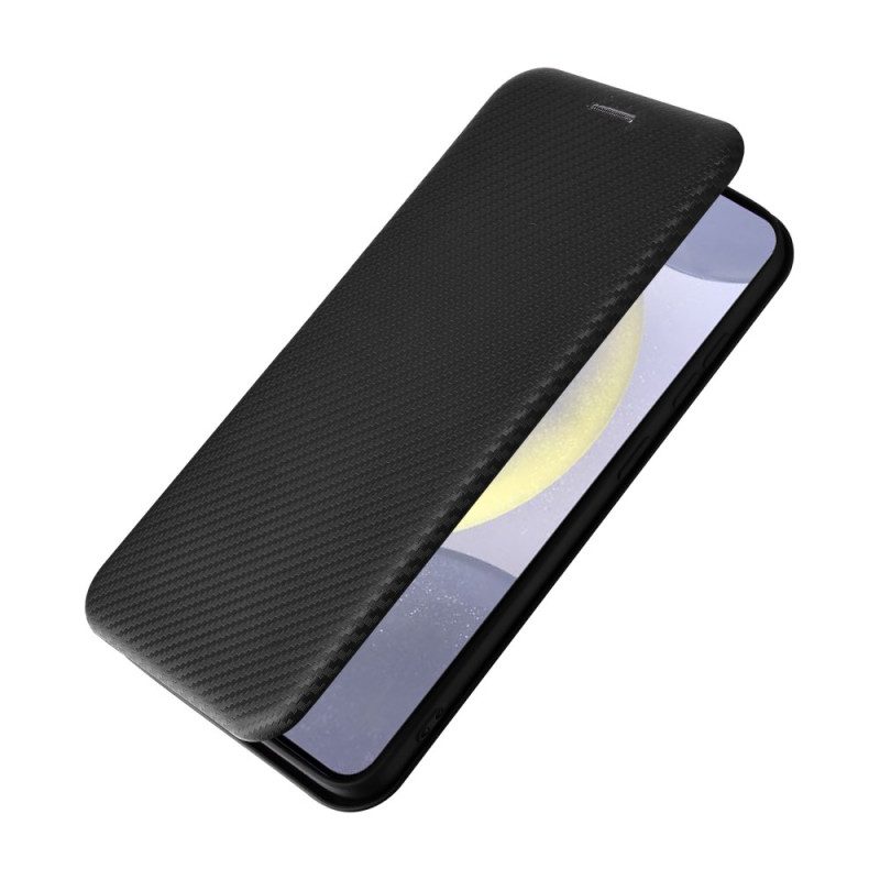 Folio-fodral Samsung Galaxy S25 Plus 5g Kolfiber