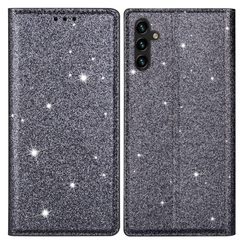 Folio-fodral Samsung Galaxy S25 Plus 5g Paljetter