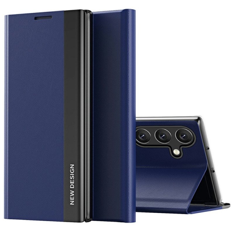 Folio-fodral Samsung Galaxy S25 Plus 5g Telefonfodral Ny Design
