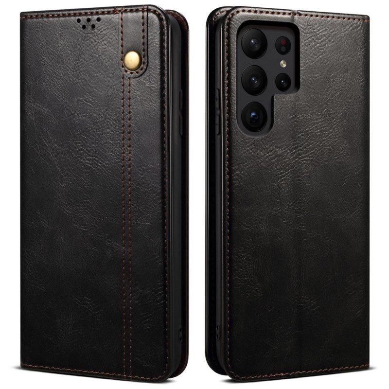 Folio-fodral Samsung Galaxy S25 Ultra 5g Vaxat Konstläder